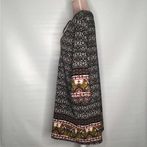 MIIN colourful casual folk dress. - Picture 7 of 11